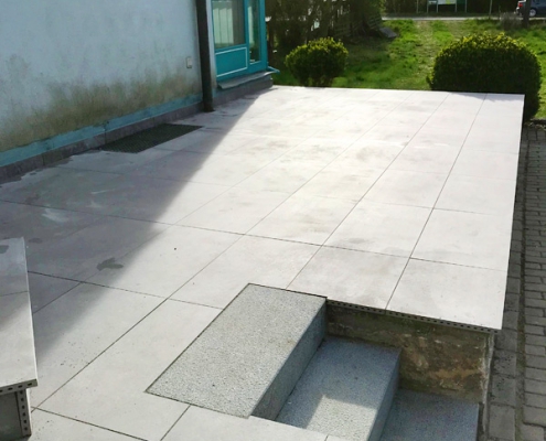 Fliesenarbeiten im Aussenbereich: Terrassen